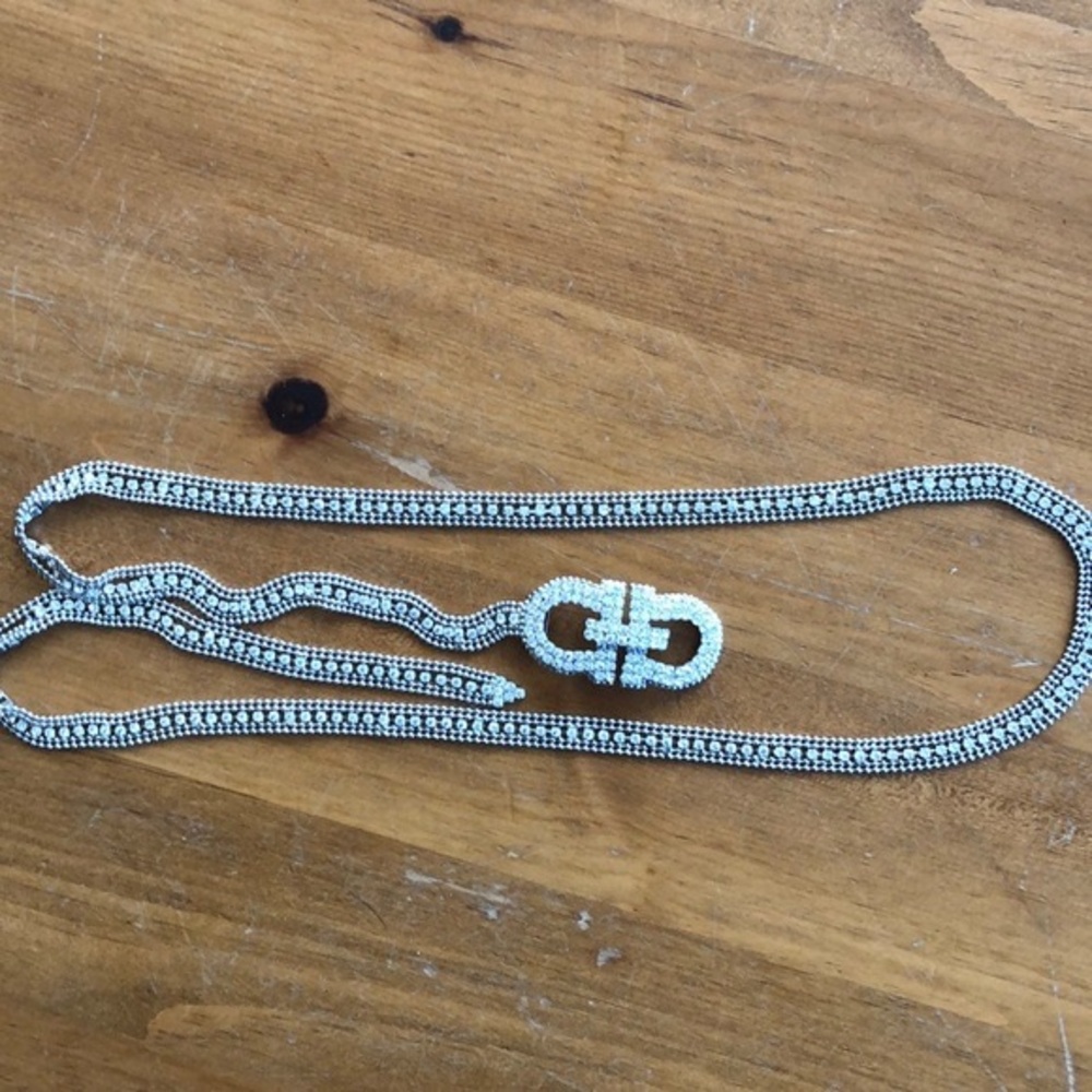 Diamanté women’s belt
